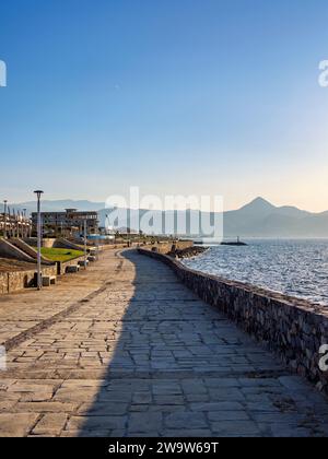 Promenade à la ville d'Héraklion, Crète, Grèce Banque D'Images