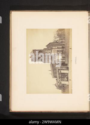 Upwell, anonyme, c. 1858 - en ou avant 1869 photographie Upwell support photographique estampe albumen église (extérieur). Façade (de maison ou bâtiment) Église Saint-Pierre Banque D'Images