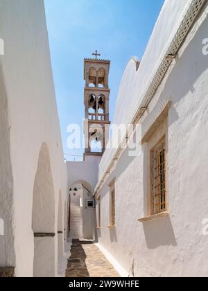Monastère de Tourliani, Ano Mera, île de Mykonos, Cyclades, Grèce Banque D'Images