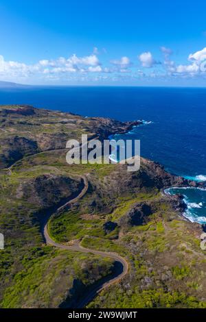 West Maui Loop Drive , Kahekili Highway, Highway 340, , Maui, Hawaii Banque D'Images