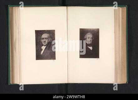Production photographique d'un tableau, représentant un portrait de Robert Cleghorn, Thomas Annan, d'après Henry Raeburn, c. 1863 - en 1868 ou avant photographie support photographique albumen print personnages historiques (portraits et scènes de la vie) (+ buste (complet) portrait) Banque D'Images