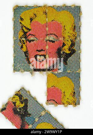 Marilyn Monroe [1998] ACIDE BUVARD - LSD [acide lysergique diéthylamide] Banque D'Images