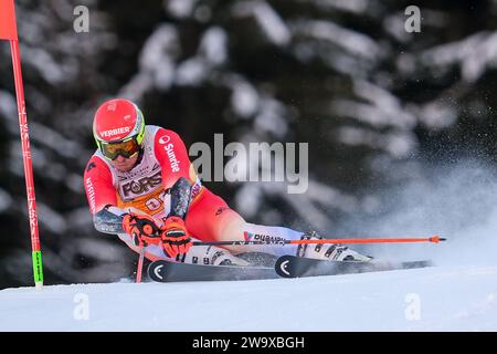 Justin Murisier (SUI) Participe à La Coupe Du Monde De Ski Alpin Audi ...