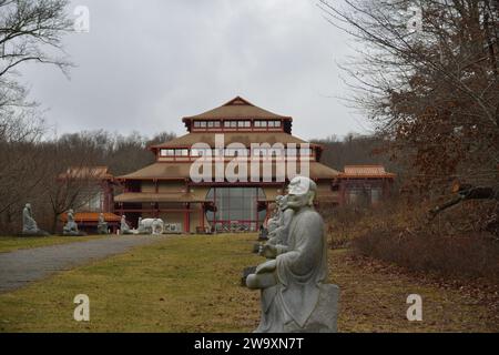 Monastère de Chuan yen, NY Banque D'Images