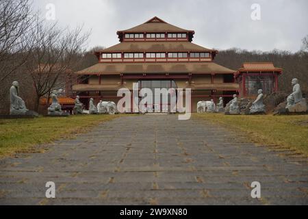 Monastère de Chuan yen, NY Banque D'Images