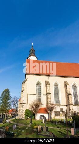 Kamenz (Kamjenc) : église principale St. Marien in , Saxe, Saxe, Allemagne Banque D'Images