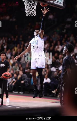 Paris, France. 30 décembre 2023. SHORT TJ (Paris) lors de l'événement All-Star Game LNB 2023, Lotus Skills Challenge Basketball le 30 décembre 2023 à l'Accor Arena de Paris, France - photo Loic Wacziak/DPPI crédit : DPPI Media/Alamy Live News Banque D'Images