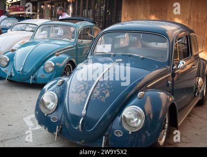 Burbank, Californie, États-Unis - 4 août 2018. Volkswagen Beetle 1960 au Burbank CA Classic car Show Banque D'Images