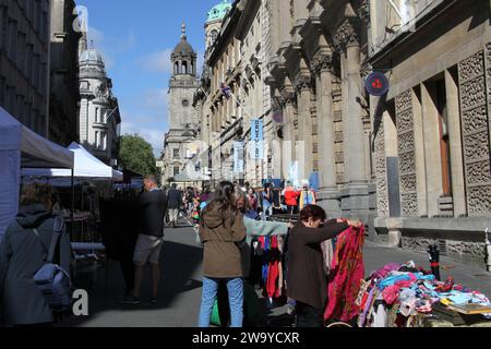 Bristol, Somerset, Royaume-Uni 06 16 2018 Saint Nicholas open market Banque D'Images