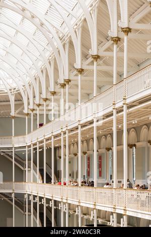 La Grande Galerie de l'ancien Royal Museum National Museum of Scotland Édimbourg, Midlothian, Écosse, Royaume-Uni Banque D'Images