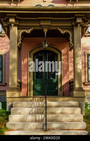 Ivory Bartlett House, County Street, New Bedford, Massachusetts Banque D'Images