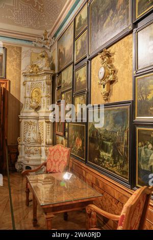 Galerie de photos, Musée dans l'aile impériale, monastère bénédictin de l'abbaye de Göttweig, Furth près de Krems an der Donau, Basse-Autriche, Autriche, Europe Banque D'Images