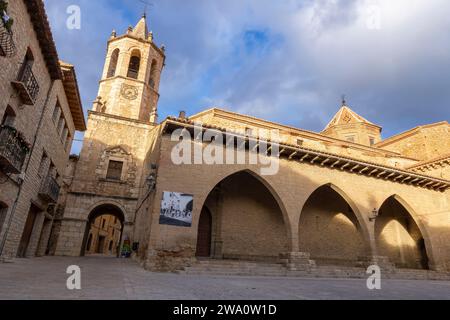 Cantavieja est une ville emblématique de la province de Teruel, en Espagne Banque D'Images