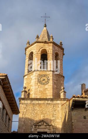 Cantavieja est une ville emblématique de la province de Teruel, en Espagne Banque D'Images