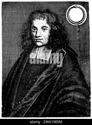 , , (Livre d'histoire littéraire, 1896), Spinoza, Baruch de (1632- 1677), Niederländischer Philosoph, Banque D'Images