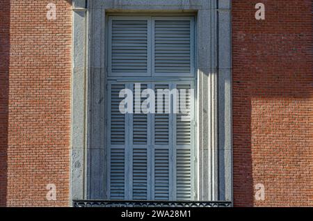 MADRID, ESPAGNE - 23 FÉVRIER 2014 : détail architectural du Musée du Prado, l'une des principales attractions touristiques de Madrid, Espagne Banque D'Images