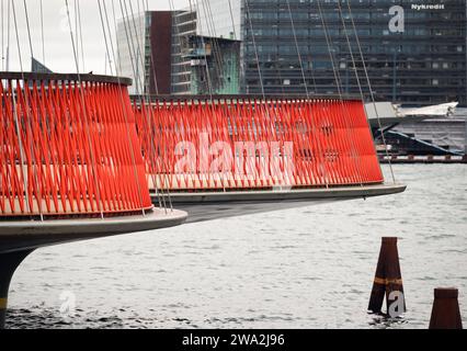 Copenhague, Danemark - Circle Bridge par Studio Olafur Eliasson Banque D'Images