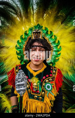 Londres, Royaume-Uni. 1 janvier 2024. La parade du nouvel an de Londres marque le début de la nouvelle année 2024. Crédit : Guy Bell/Alamy Live News Banque D'Images