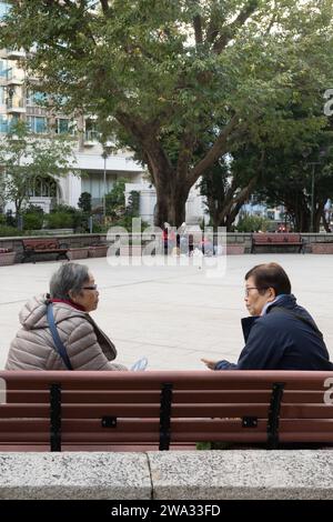 Kwun Tong est une région du district de Kwun Tong à Hong Kong, située dans la partie orientale de la péninsule de Kowloon Banque D'Images