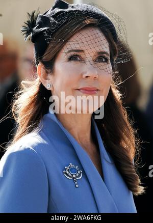 (ARCHIVE) Portrait de la Princesse héritière Marie lors du jour du drapeau pour les envoyés du Danemark, qui a lieu à Kastellet à Copenhague, le samedi 5 septembre 2020.la reine Margrethe a annoncé dans son discours du nouvel an qu'elle abdique le 14 février. Le prince héritier Frederik prendra sa place et deviendra le roi Frederik le 10e du Danemark, tandis que la princesse héritière d'origine australienne Mary sera reine du Danemark. ((photo Keld Navntoft /Ritzau Scanpix 2020) Banque D'Images