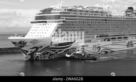 Victoria, Canada - 28 juin 2019 : bateau de croisière en mer. Banque D'Images