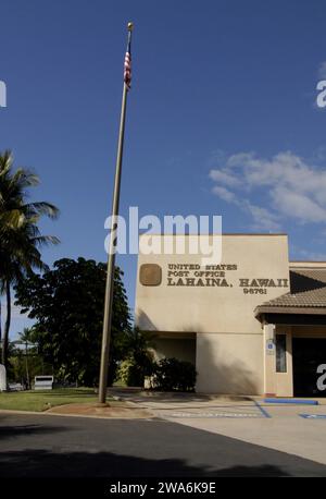 Maui .Hawaii îles, États-Unis  États-Unis bureau de poste Lahaina Hawaii 96761 21 janvier 2015 Photo de Francis Joseph Dean/Deanimages) Banque D'Images