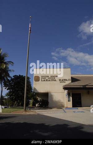 Maui .Hawaii îles, États-Unis  États-Unis bureau de poste Lahaina Hawaii 96761 21 janvier 2015 Photo de Francis Joseph Dean/Deanimages) Banque D'Images