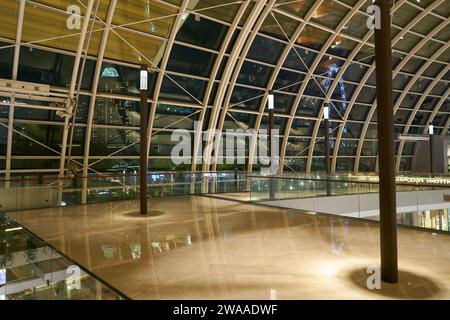 SINGAPOUR - 05 NOVEMBRE 2023 : photo de l'intérieur des Shoppes à Marina Bay Sands. Banque D'Images