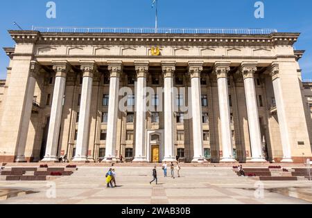 L'Université technique kazakhe-britannique est un établissement de recherche et d'enseignement à Almaty, Kazakhstan Banque D'Images