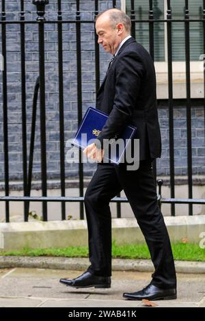 Chris Heaton-Harris, député, secrétaire d'Irlande du Nord. Ministre du gouvernement du Parti conservateur britannique, Londres, Royaume-Uni Banque D'Images