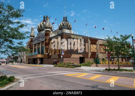 Mitchell Corn Palace dans le Dakota du Sud Banque D'Images