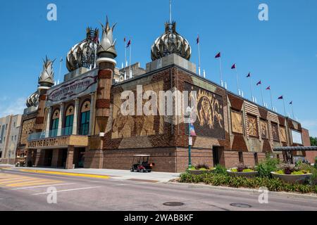 Mitchell Corn Palace dans le Dakota du Sud Banque D'Images