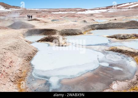 Paisajes de Bolivia Banque D'Images