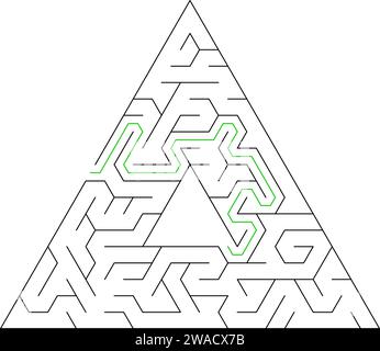 Ensemble de pièces de puzzle noir et blanc isolé sur fond blanc. Illustration vectorielle Illustration de Vecteur