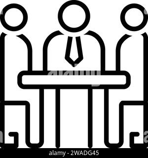 Icône pour plan de travail,schéma Illustration de Vecteur