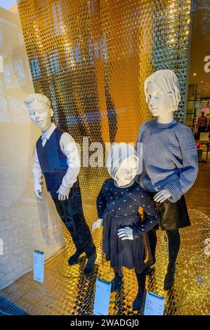 Poupées blanches pour enfants, Kempten, Allgaeu. Bavière, Allemagne Banque D'Images