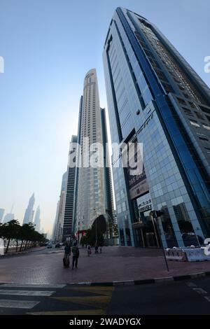 L'API World Tower à Dubaï, Émirats arabes Unis. Banque D'Images