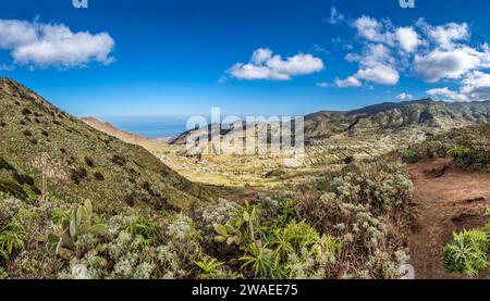 Des montagnes près de Masca, Tenerife, Espagne Banque D'Images