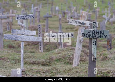 Cimetière de Sad Hill, province de Burgos, Espagne Banque D'Images