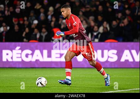 Paris, France. 03 janvier 2024. © Julien Mattia/le Pictorium/MAXPPP - Paris 03/01/2024 Guillaume Restes lors du Trophee des Champions, entre le PSG et Toulouse FC, au Parc de Princes, 03 janvier 2024. Crédit : MAXPPP/Alamy Live News Banque D'Images