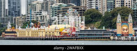 Kuna Park Sydney a une histoire compliquée qui remonte à 1935. J'ai été démoli et reconstruit, fermé plusieurs fois et est maintenant possédé et exploité Banque D'Images