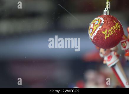 Zagreb, Croatie. 04 janvier 2023. Divers souvenirs croates vus dans le centre-ville, à Zagreb, Croatie, le 4 janvier 2023. Photo : Sanjin Strukic/PIXSELL crédit : Pixsell/Alamy Live News Banque D'Images