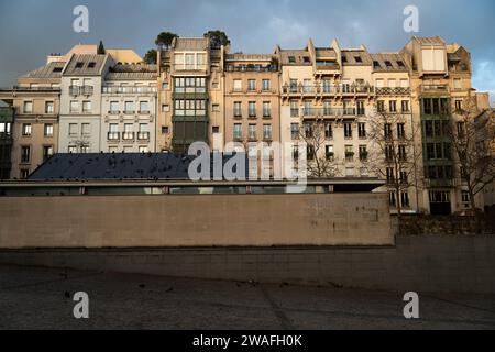 Le centre Georges Pompidou, à Paris. 6 décembre 2023. ( Photo Grégoire Campione) Banque D'Images