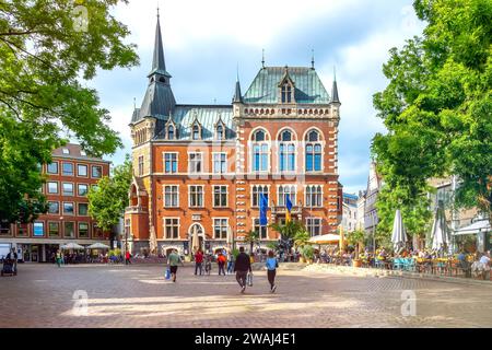 Ancien hôtel de ville sur la Rathausplatz à Oldenburg, Allemagne Banque D'Images