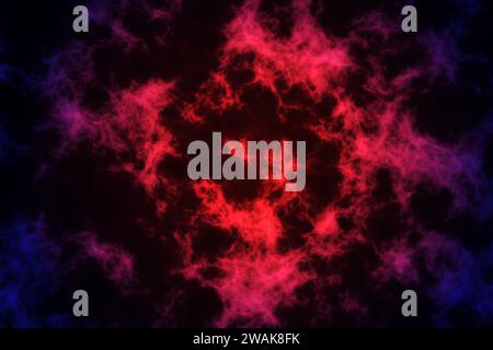 Nuages de masse flamboyante, fond abstrait Banque D'Images