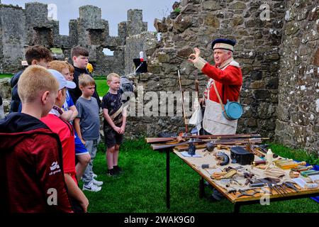 Royaume-Uni, Irlande du Nord, Ulster, Comté d'Antrim, Château de Dunluce Banque D'Images