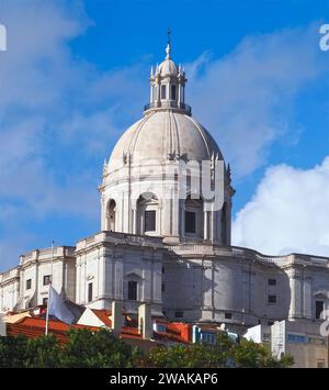 Belle église nommée Igreja de Santa Engrácia Panthéon National de Lisbonne au Portugal Banque D'Images