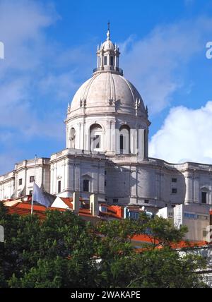 Belle église nommée Igreja de Santa Engrácia Panthéon National de Lisbonne au Portugal Banque D'Images