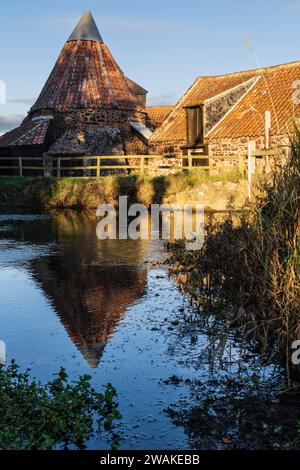 Preston Mill, East Lothian, près de Haddington Banque D'Images