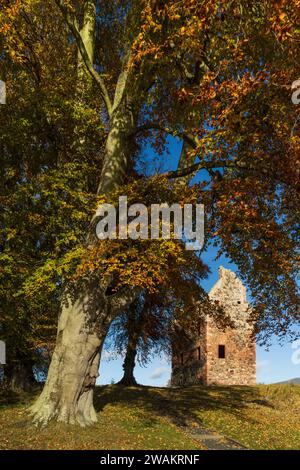 Greenknowe Tower, Gordon, Berwickshire, Scotrland Banque D'Images